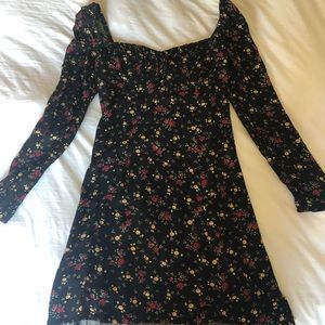 Reformation square neck dress